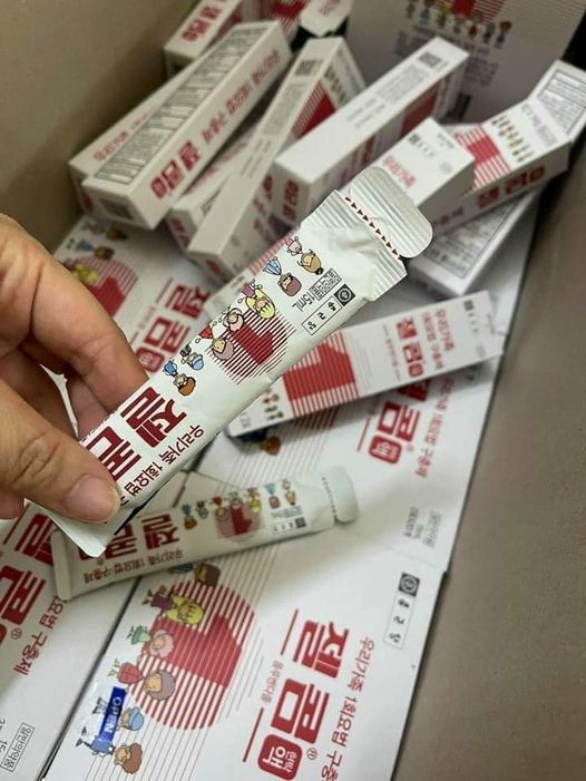 Thuốc tẩy giun Hàn Quốc dạng siro
