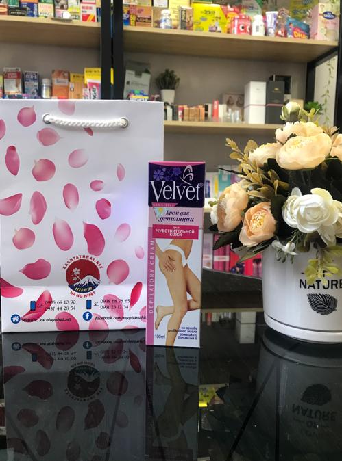 kem triệt lông Velvet của Nga
