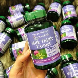 Viên uống bổ gan Milk Thistle Extract 1000mg ...