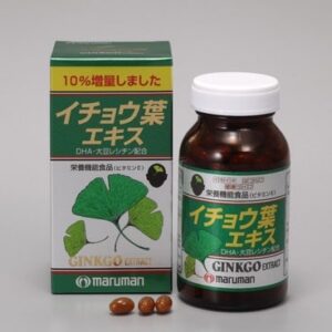Viên uống bổ não Maruman Ginkgo Biloba