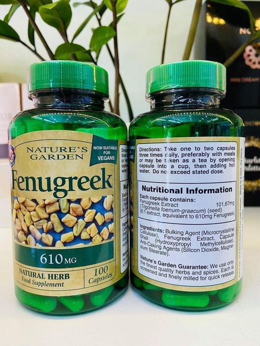 thuốc fenugreek 610mg