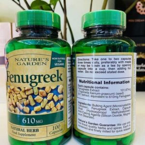 Viên Uống Cỏ Cà Ri Lợi Sữa Fenugreek 610...