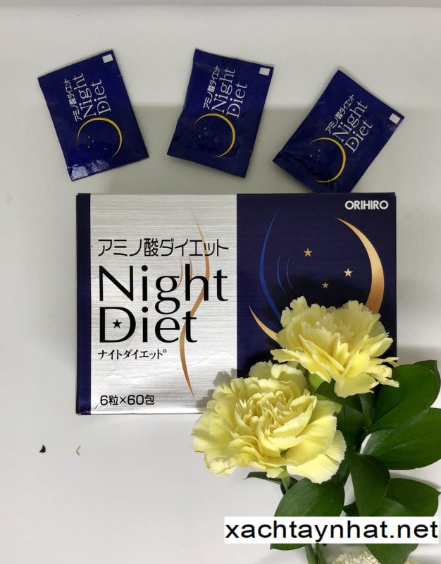 Viên uống giảm cân Night Diet Orihiro Nhật Bản