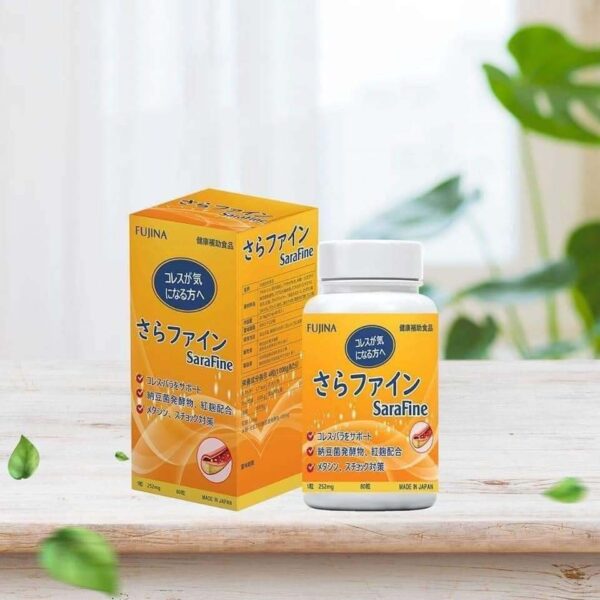 Viên hỗ trợ hạ mỡ máu Sarafine Fujina Nh...