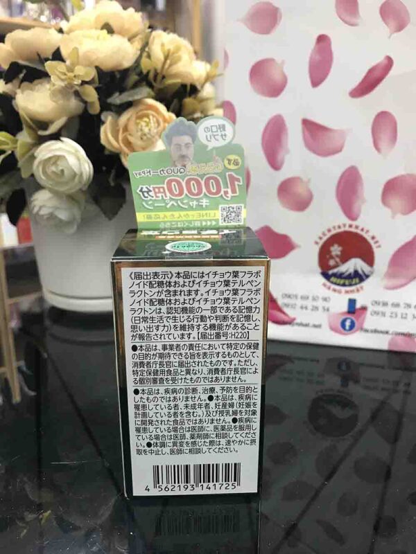 Viên uống bổ não Noguchi DHA EPA Ginkgo Nhật Bản - Hình ảnh 5