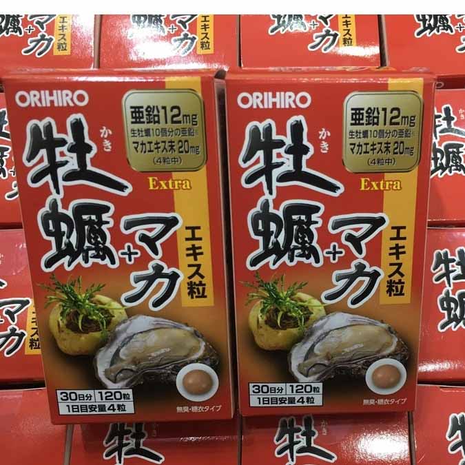 tinh chất hàu tươi nhật bản orihiro 120 viên