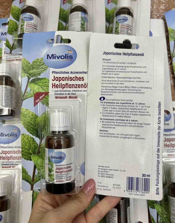 Tinh dầu bạc hà Mivolis Japanisches Heilpflan...