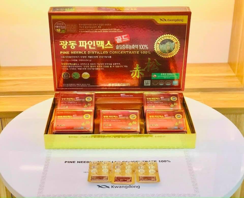 Tinh dầu thông đỏ Hàn Quốc Kwangdong có tốt không?