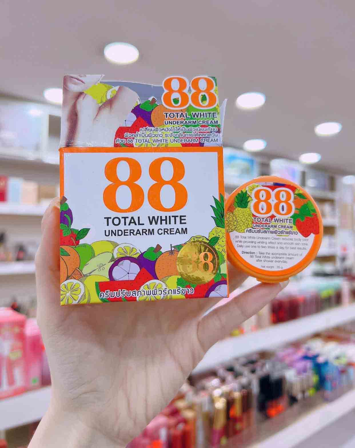 total white underarm cream