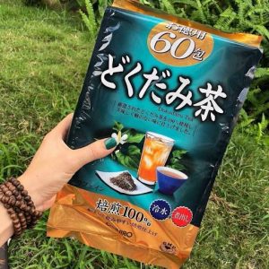 Trà thải độc diếp cá Dokudami Orihiro review