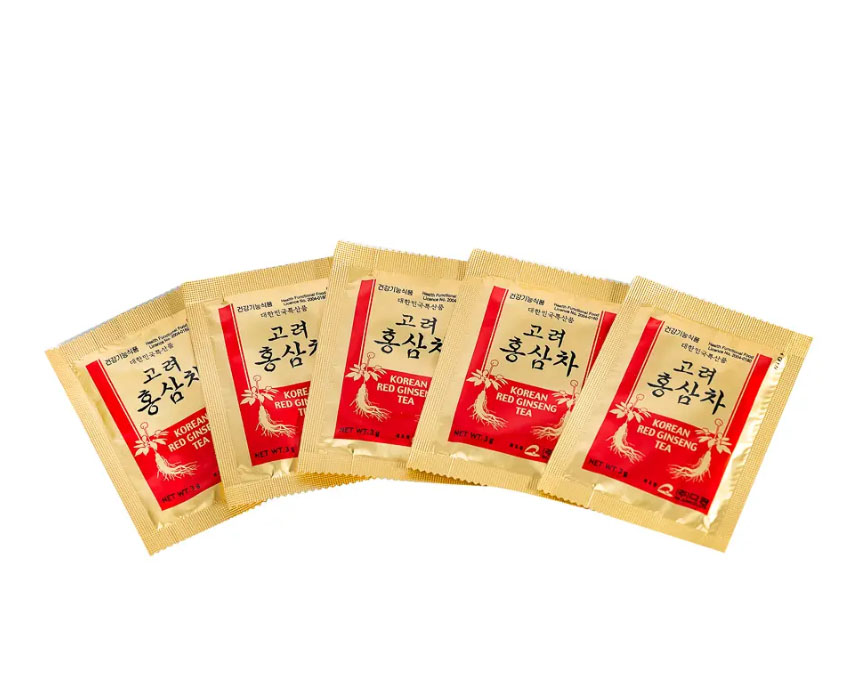 trà hồng sâm hàn quốc