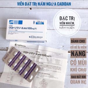 Viên đặt hỗ trợ nấm Candida Nhật Bản...