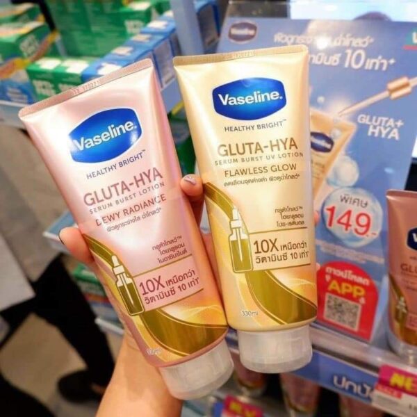 Sữa dưỡng thể Vaseline Gluta HYA Serum 10X ...