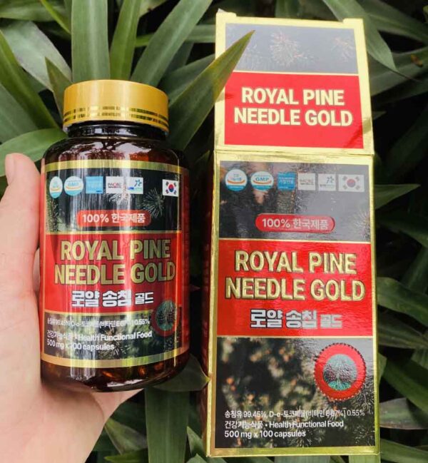 Tinh dầu thông đỏ Royal Pine Needle Gold 100...
