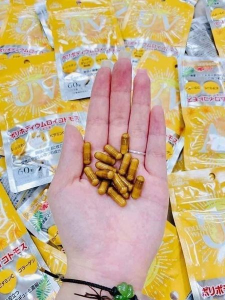 Công dụng viên uống chống nắng trắng da Collagen White