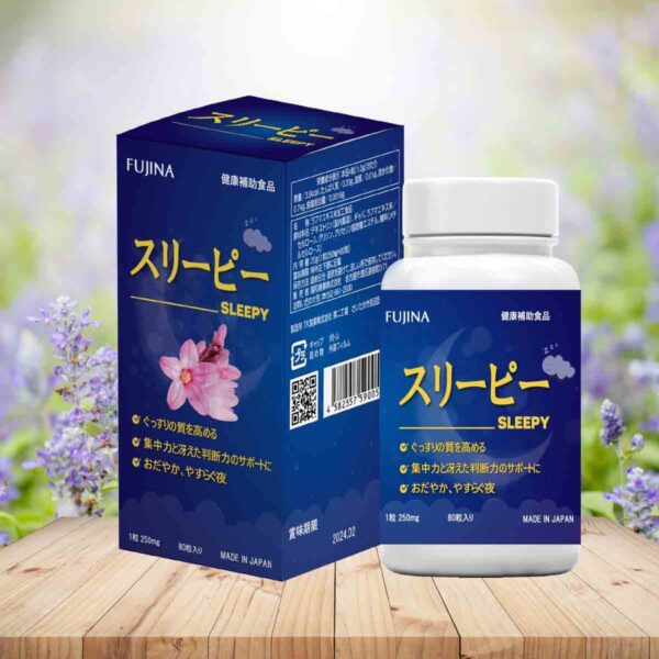 Viên Ngủ Ngon Fujina Sleepy Nhật Bản 80 Viên - Hình ảnh 2