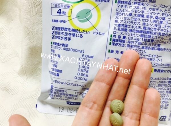 Viên DHC rau củ Perfect Vegetable Premium Nhậ...