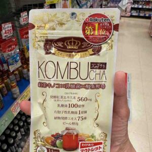 Viên uống Yuwa Kombucha Detox Nhật Bản Chí...