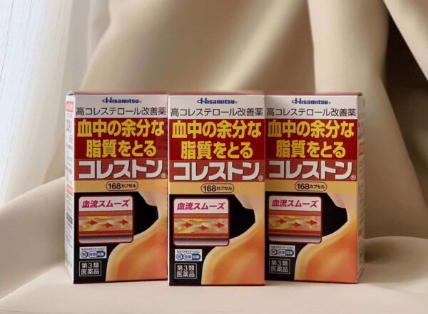Viên uống hỗ trợ giảm mỡ máu Hisamitsu...