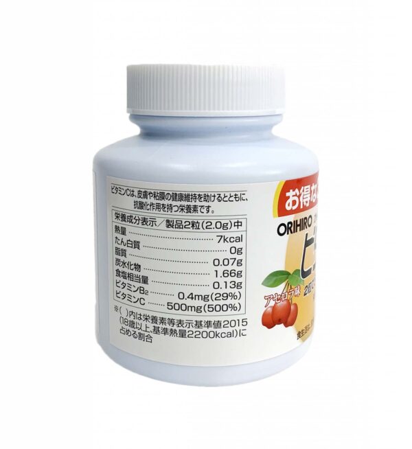 Viên nhai bổ sung Vitamin C Orihiro Most Chewab...
