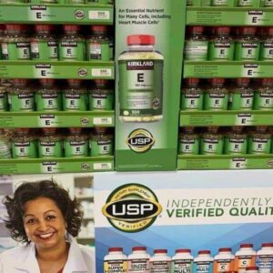 Viên uống Vitamin E Kirkland nắp đỏ của ...