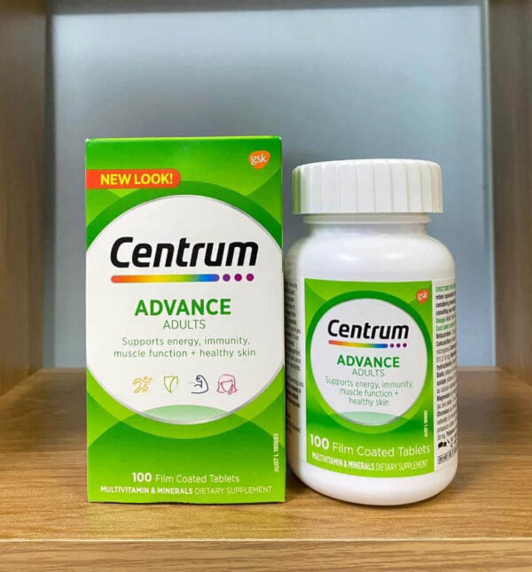 Viên uống bổ sung Vitamin Centrum Advance Adu...