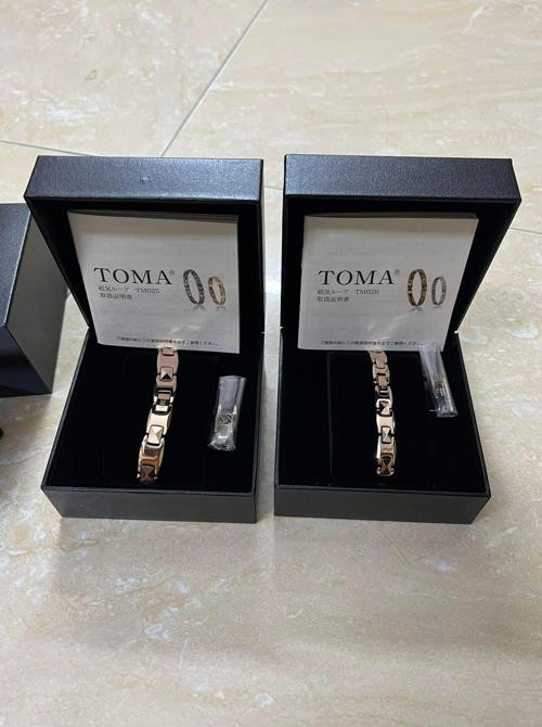 Vòng Toma sử dụng nguyên tố Germanium khi tiếp xúc với thân nhiệt con người ở mức trung bình 37 độ C