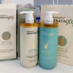 Bộ Dầu Gội Voudioty Keratin x9 Biotin &...