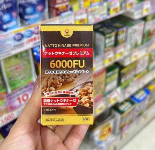 Viên uống hỗ trợ đột quỵ Wakenko Natto...
