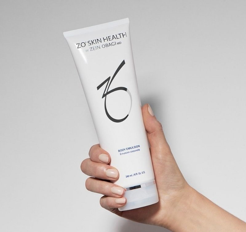 whitening body emulsion