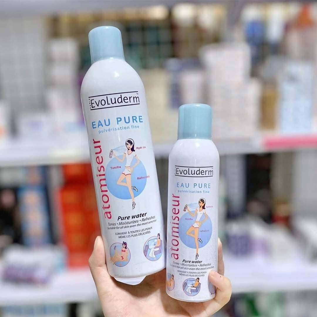 xịt khoáng evoluderm