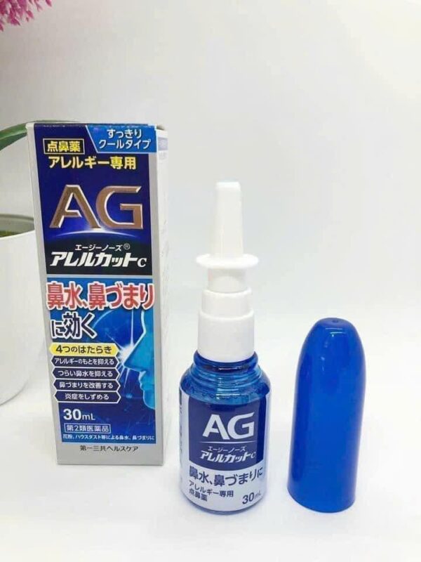 Chai xịt mũi AG Nhật hỗ trợ viêm xoang c...